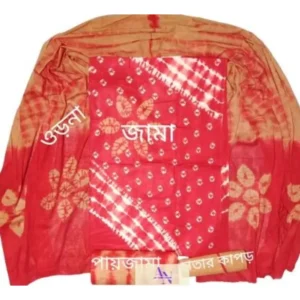 মোম বাটিক সুতি থ্রিপিস