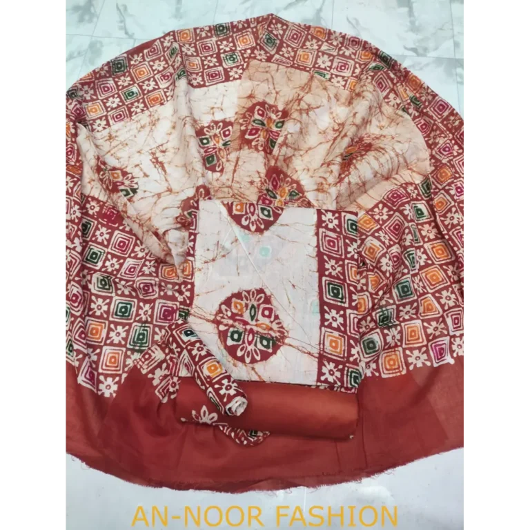 প্রাইড কটন বাটিক থ্রীপিস