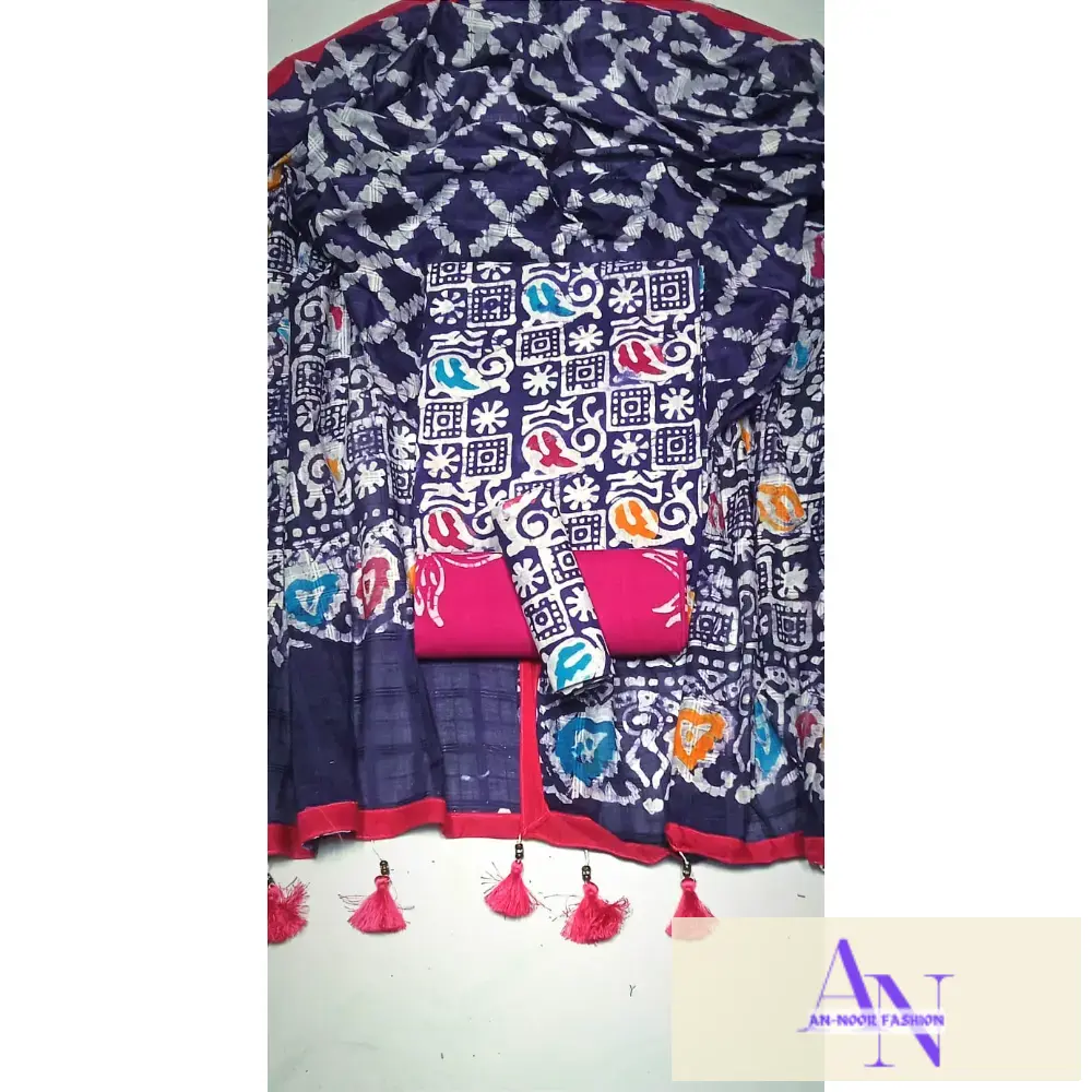রূপসী বাটিক সুতী থ্রিপিস