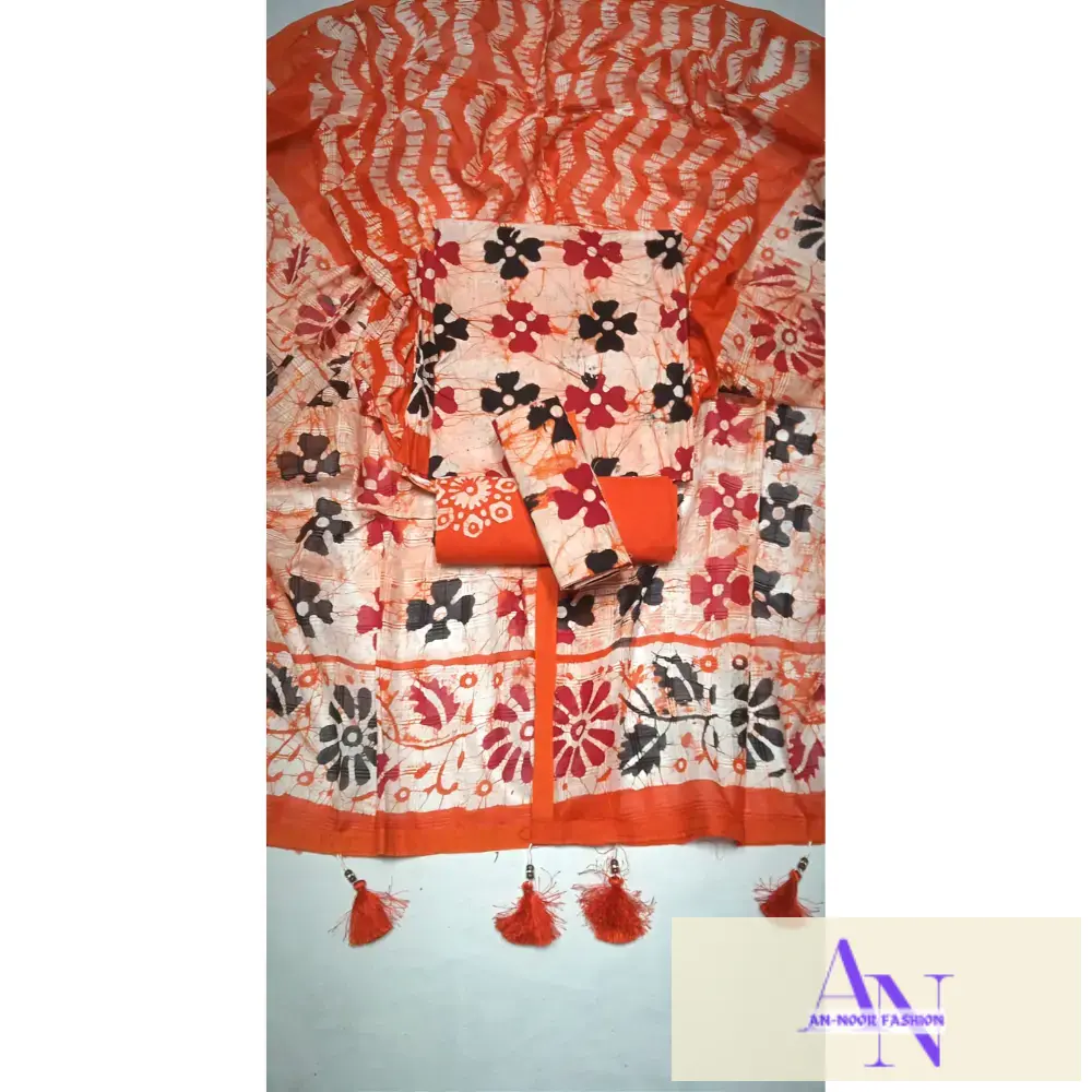 রূপসী বাটিক সুতী থ্রিপিস