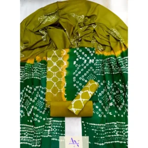 মোম বাটিক সুতি থ্রিপিস